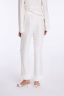 Trousers with Line Pattern