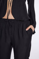 Trousers with Line Pattern