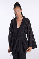 Elegant Burnout Kimono