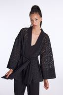 Elegant Burnout Kimono