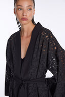 Elegant Burnout Kimono
