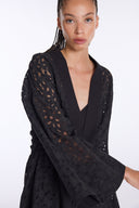 Elegant Burnout Kimono