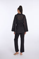 Elegant Burnout Kimono