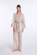 Elegant Burnout Trousers