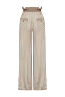 Elegant Burnout Trousers