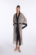 Luxury Long Burnout Kimono