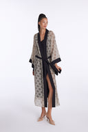 Luxury Long Burnout Kimono