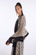Luxury Long Burnout Kimono