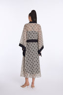 Luxury Long Burnout Kimono