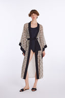 Luxury Long Burnout Kimono