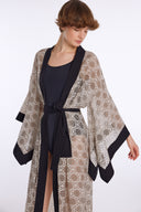 Luxury Long Burnout Kimono