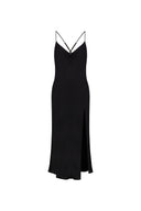 Cowl Neck Long Dress