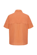 Buttoned Down Shirt with Short Sleeve