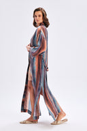 Long Stripy Kimono