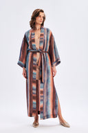 Long Stripy Kimono