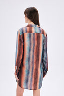 Stripy Shirt Dress