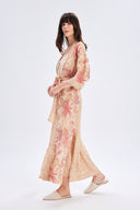 Long Floral Kimono