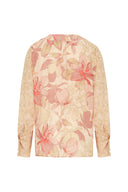 Long Sleeve Floral Blouse