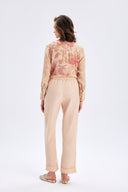 Trousers With Lace Detail