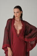 Elegant Burn Out Kimono