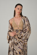 Long Sexy Dress with lace detail