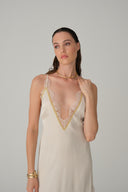 Long Dress with lace detail