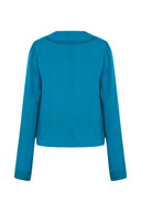 Lace Up Front Shirt With Lace Detail