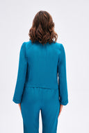 Lace Up Front Shirt With Lace Detail