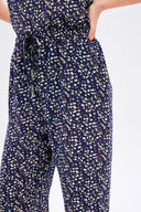 Colorful Mini Print Trousers