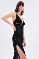 Sexy Long Dress With Lace Detail