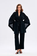 Elegant Burn Out Kimono