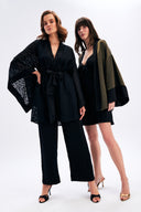 Elegant Burn Out Kimono