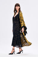 Luxury Burn Out Kimono