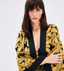 Luxury Burn Out Kimono