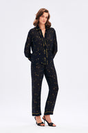 Buttoned Down Shirt With Pipe Detail