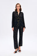 Buttoned Down Shirt With Pipe Detail