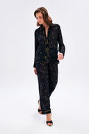 Buttoned Down Shirt With Pipe Detail