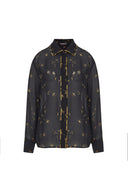 Buttoned Down Shirt With Pipe Detail