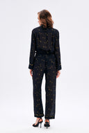 Trousers With Pipe Detail