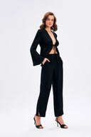 Trousers With Stripe Pattern