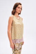 Floral Blouse With Lace Detail